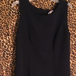 Merona little black dress with scalloped hemline